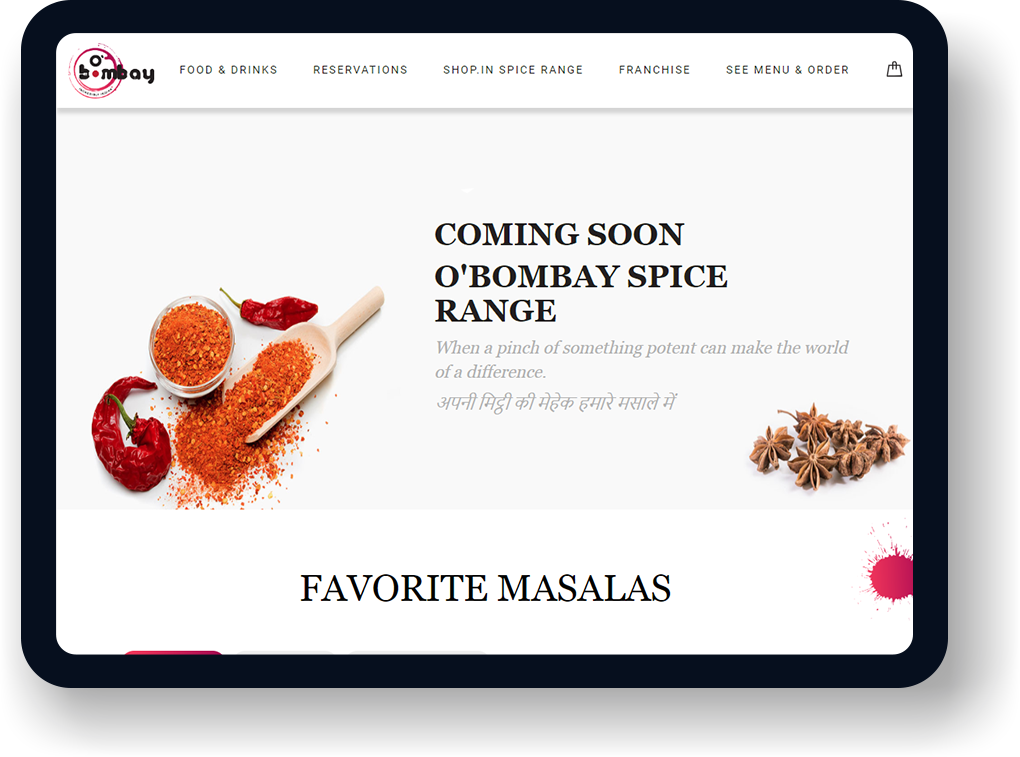 OBombay Case study landscape